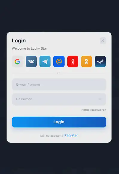 Lucky Star casino login